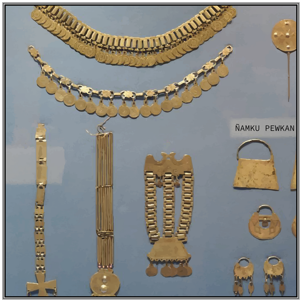 Bufanda Seda Ñamku Pewkan