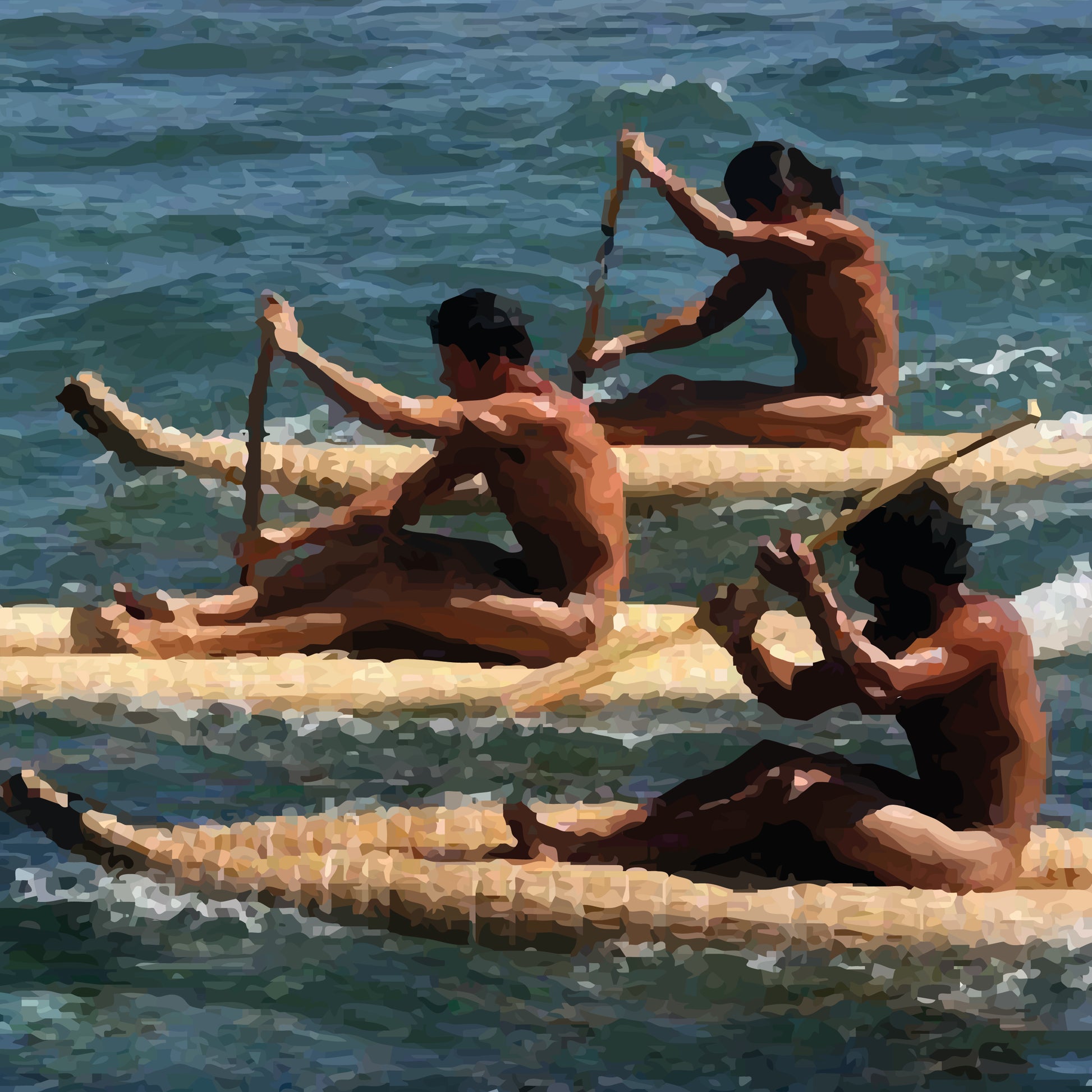 Bufanda Seda He Rima Moana