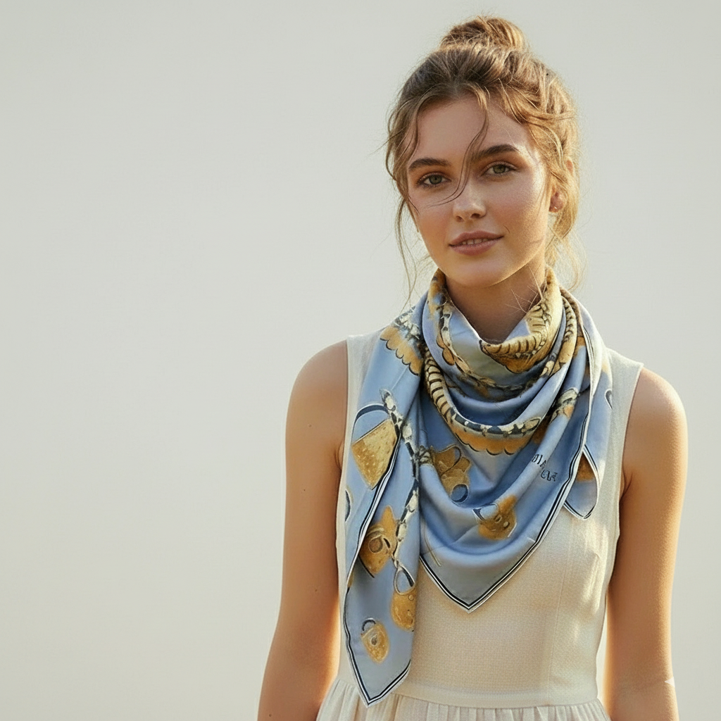 Bufanda Seda Ñamku Pewkan